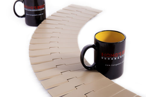 Chaîne de convoyage plastique - HS-880TAB-K600 - Huanan Xinhai (Shenzhen) Technology Co.,Ltd. - à lattes