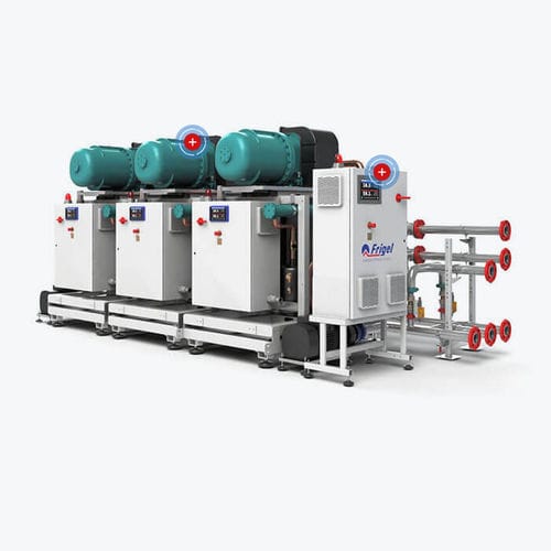Cellule de refroidissement d'air - MSW - MSA - Frigel Firenze SpA - à condenseur à air / compacte