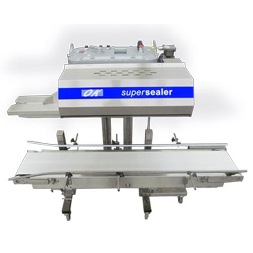 Scelleuse rotative - Supersealer SB30 - OK International - semi-automatique / de sacs / à mouvement continu