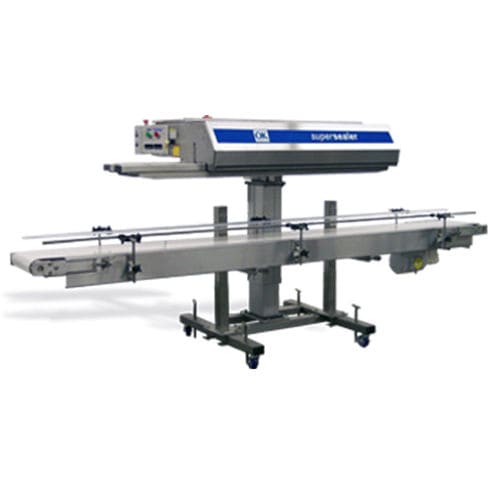 Scelleuse rotative - Supersealer SB40 - OK International - semi-automatique / de sacs / pour applications lourdes