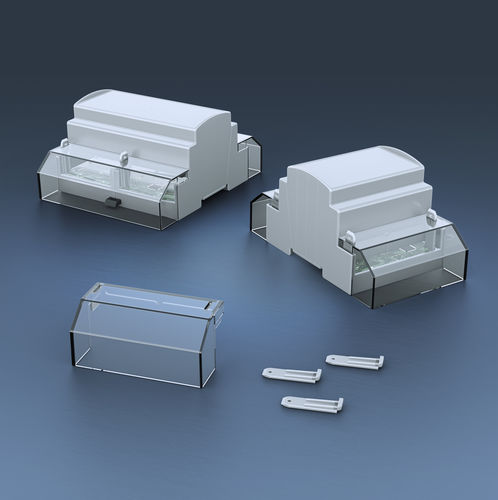 Boîtier pour rail DIN - Modulbox Special series - Italtronic - modulaire / en polyimide / pour équipement électronique