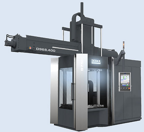 Presse à injecter verticale - BENCHMARK S3 - DESMA Elastomertechnik - hydraulique / pour élastomères