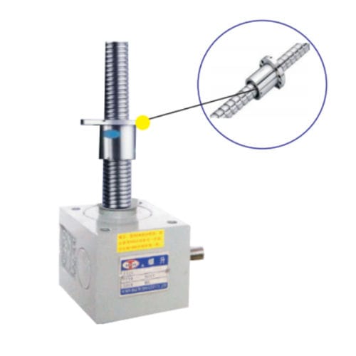 Vérin mécanique vis à billes tournante - RNG060 - NOSEN M&E TECHNOLOGY CO.,LTD - vis à billes translatante / cubique / en métal