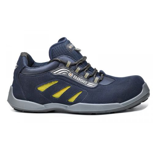 Chaussures de sécurité pour chantier - B0647 FRISBEE - BASE PROTECTION - de protection mécanique / en cuir / S1P