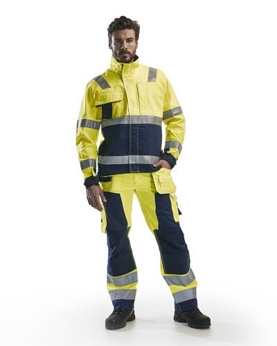 Veste de travail - 406418113389 - BLAKLADER WORKWEAR - imperméable / haute visibilité / en coton