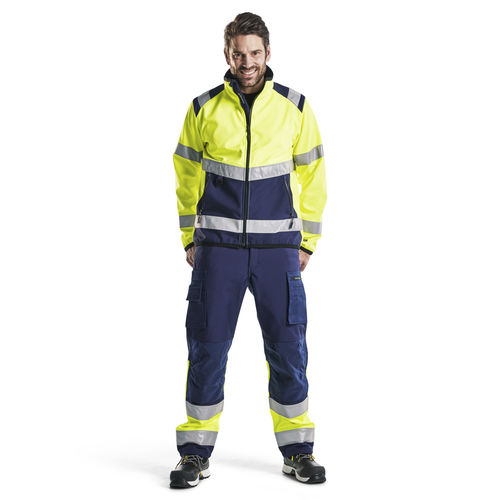 Veste de travail - 487725163389  - BLAKLADER WORKWEAR - imperméable / haute visibilité / en polyester