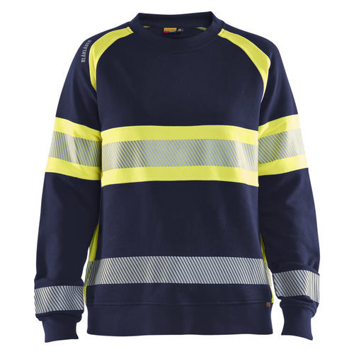 Sweat-shirt pour femme - 340911588933 - BLAKLADER WORKWEAR - de travail / haute visibilité / en coton