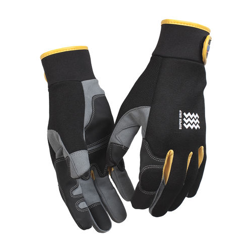 Gants de travail - 224439419994  - BLAKLADER WORKWEAR - anti-abrasion / en simili cuir / antidérapant