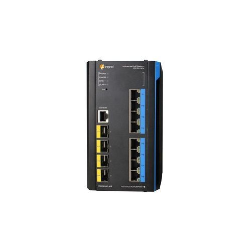 Commutateur Ethernet administrable - IAM-6SE1008IMA - eneo - 8 ports / gigabit / de niveau 3