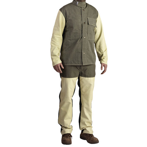 Pantalon de travail - PPS - LEBON - résistant à l'abrasion / en coton / en cuir