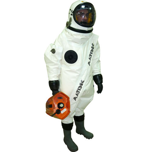 Combinaison de travail - ERGOLIER  - MATISEC - de protection chimique / unisexe / orange
