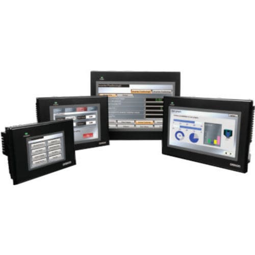 IHM à écran tactile - NB series - Omron Electronics GmbH - encastrable / 800 x 480 / 320 x 240
