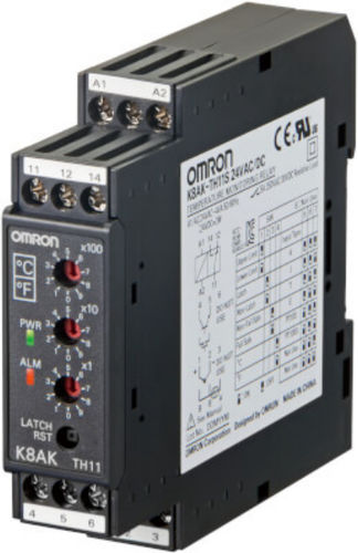 Contrôleur de température à LED - K8AK-TH series - Omron Electronics GmbH - sans affichage / mono-boucle / multiboucles