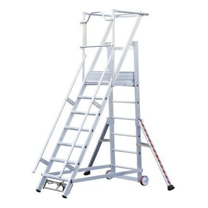 Plateforme de travail - WAREHOUSE - TUBESCA - mobile / porte-opérateur