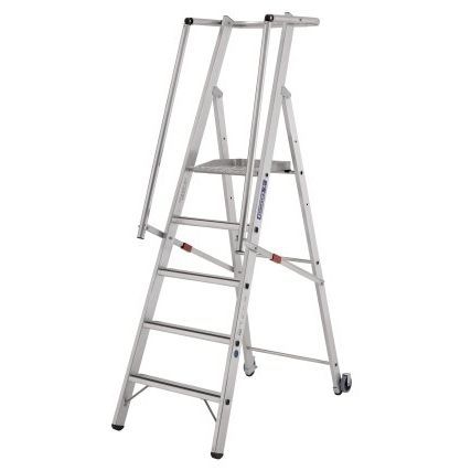 Escabeau mobile - MAGNUM 2 - TUBESCA - en aluminium / 2 marches / 3 marches