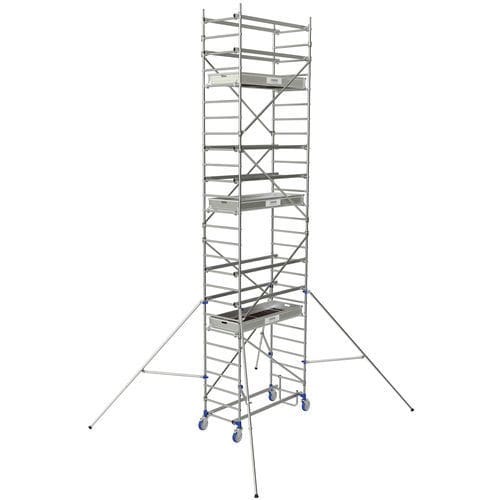 Tour d'échafaudage mobile - CROSS 180 - TUBESCA - de façade / modulaire