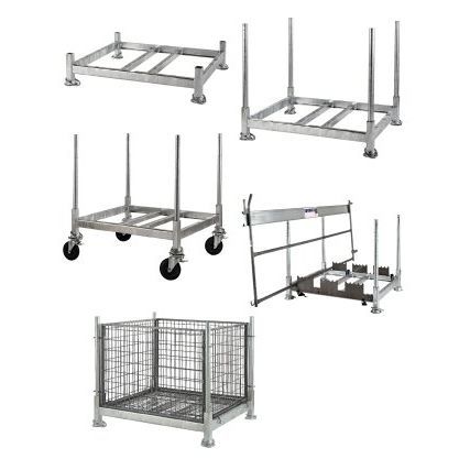 Caisse-palette grillagée - TUBESCA - de stockage
