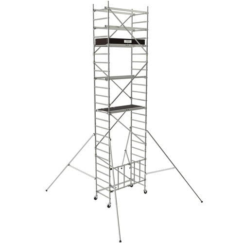 Tour d'échafaudage mobile - SPEEDY 4 - TUBESCA - de façade / modulaire