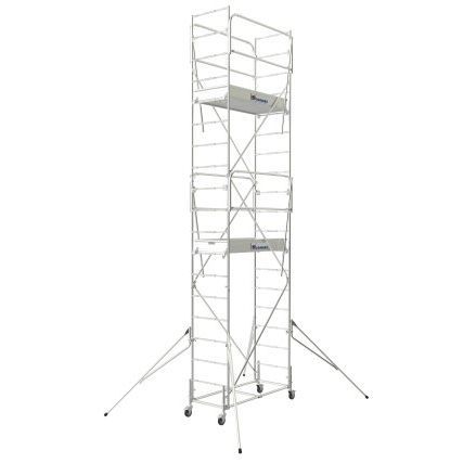 Tour d'échafaudage mobile - GENERIS 300-4 - TUBESCA - de façade / modulaire / en acier galvanisé