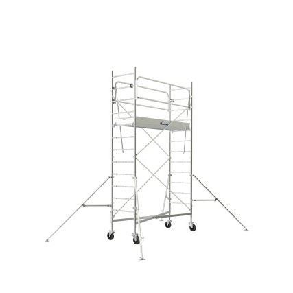 Tour d'échafaudage mobile - GENERIS 850 - TUBESCA - de façade / modulaire / en acier galvanisé