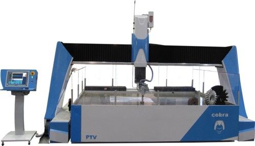 Machine de découpe au jet d'eau - Cobra - PTV spol. sr.o. - CNC