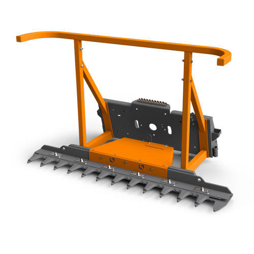 Tête coupe-branche pour chargeuse compacte - BTCF series  - CANGINIBENNE - pour chargeur sur roues