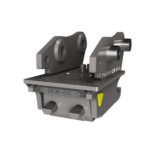 Système d'attache rapide pour pelle hydraulique - CR-DE EVO series - CANGINIBENNE - pour chargeuse pelleteuse
