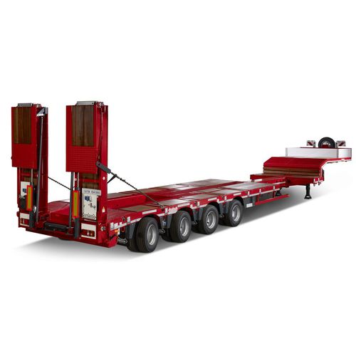 Semi-remorque à plateau - OSD - NOOTEBOOM - gooseneck / à suspension pneumatique / en suivi automatique