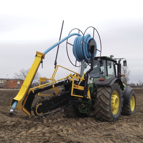 Trancheuse de sol à chaînes - AFT100 - AFT TRENCHERS LIMITED - montée sur tracteur / pour tracteur / pour l'agriculture