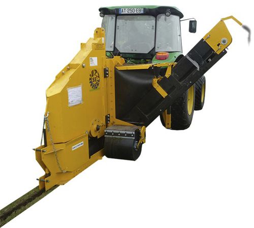 Trancheuse de sol à roue - 55 - AFT TRENCHERS LIMITED - montée sur tracteur / pour tracteur / pour terrain de sport