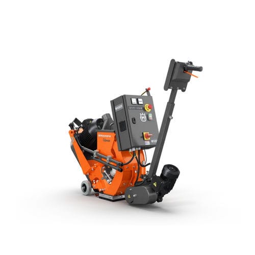 Grenailleuse pour métal - Blastrac 1-8DPS30 - Husqvarna - pour nettoyage de surface / pour béton / mobile