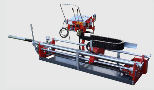 Foreuse horizontale directionnelle - 4 - 6 t, max. 120 m | MJLV 1600 - TERRA - fixe / rotative / hydraulique