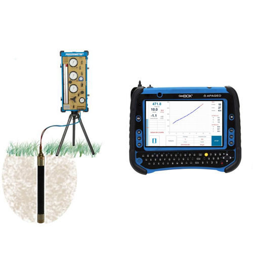 Système d'acquisition de données portable - GEOSPAD®2 - APAGEO - sans fil / avec enregistrement de données