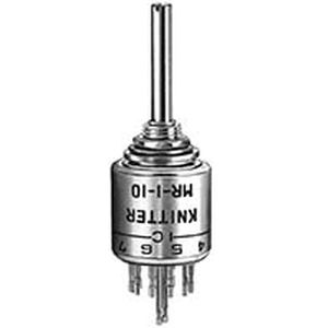 Interrupteur rotatif - MR series - KNITTER SWITCH - unipolaire / 2 pôles / 4 pôles