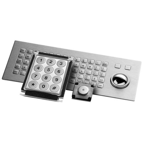 Clavier encastrable - YME-IP series - KNITTER SWITCH - à touches mécaniques / en inox / IP65