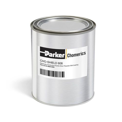 Peinture à blindage EMI - CHO-SHIELD® 608 - Parker Chomerics Division - monocomposant / époxy / pour polyester