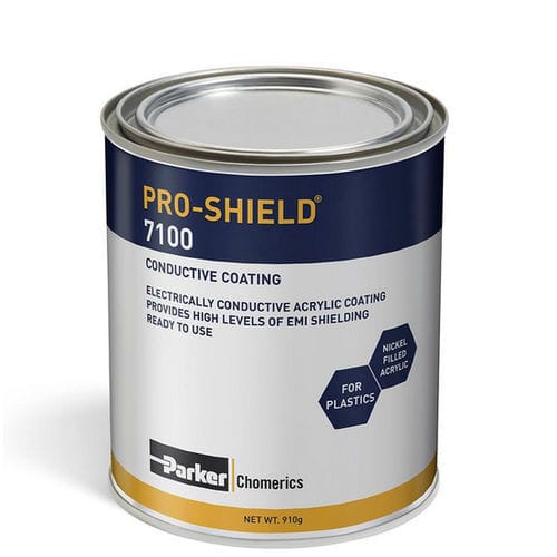Peinture de protection - PRO-SHIELD® 7100  - Parker Chomerics Division - à blindage EMI / monocomposant / en nickel