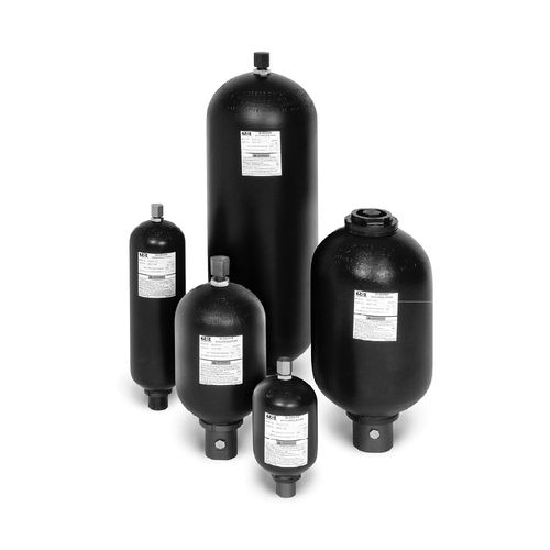 Accumulateur à vessie - BA Series - Parker Electromechanical and Drives Division Europ - standard / avec commande / à temps de réponse rapide