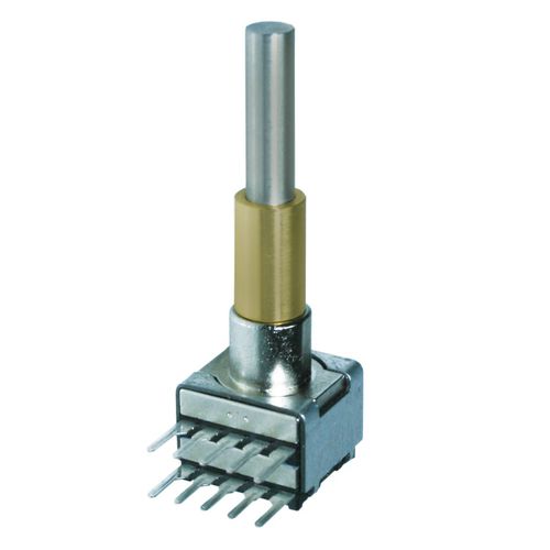 Codeur rotatif incrémental - E37 series - Elma Electronic AG - à potentiomètre / à arbre plein / en acier inoxydable