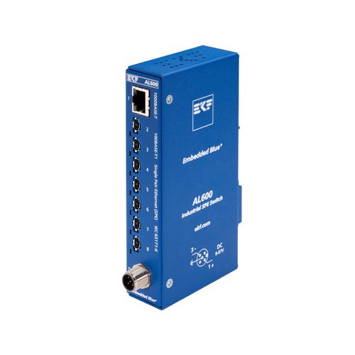 Commutateur Ethernet administrable - EKF-AL600 - Elma Electronic AG - 8 ports / Gigabit Ethernet / sur rail DIN