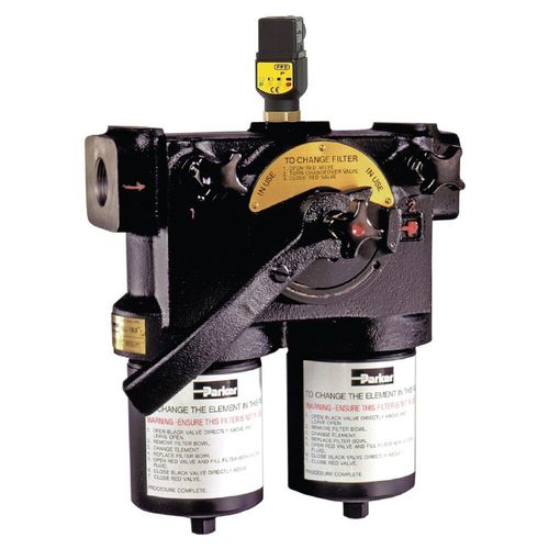 Filtre hydraulique - PD series - Parker Hydraulic and Industrial Filtration Divisio - à cartouche / sous pression / industriel