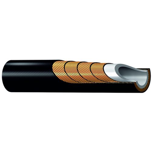 Tuyau flexible pour l'eau - 2440N series - Parker Polyflex Division - Europe - en polyamide / ultra haute pression / pour chantier de construction