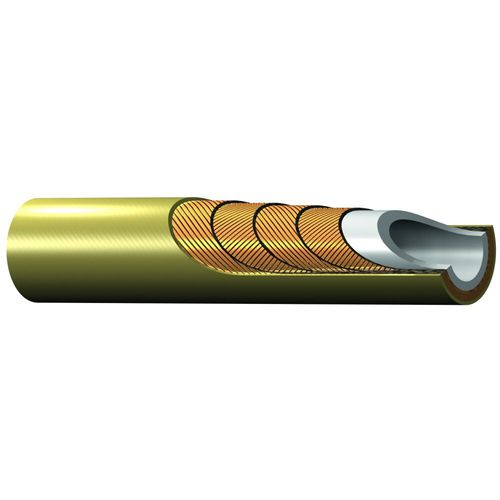 Tuyau flexible pour l'eau - 2440M series - Parker Polyflex Division - Europe - en fluoropolymère / à haute pression / pour applications chimiques