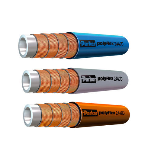 Tuyau flexible pour l'eau - 2440D series - Parker Polyflex Division - Europe - en thermoplastiques / en polyamide / ultra haute pression