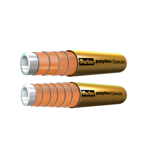 Tuyau flexible hydraulique - ChemJec - Parker Polyflex Division - Europe - pour produits chimiques / en acier