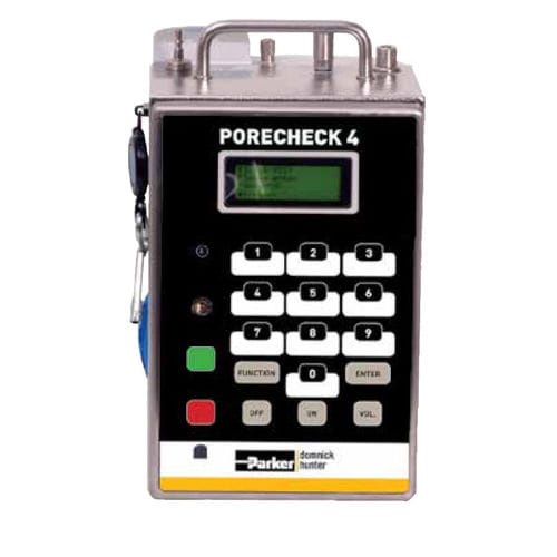 Appareil de surveillance de pression - Porecheck 4 series - Parker bioscience and water filtration division - d'intrusion / d'eau / de détection de fissures pour filtre
