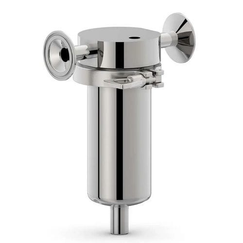 Filtre à Eau Robinet HAHN Technology | Boîtier Inox + Cartouche Charbon Actif | Élimine Chlore, Microplastiques, Métaux Lourds | Eau Potable Pure à La Maison