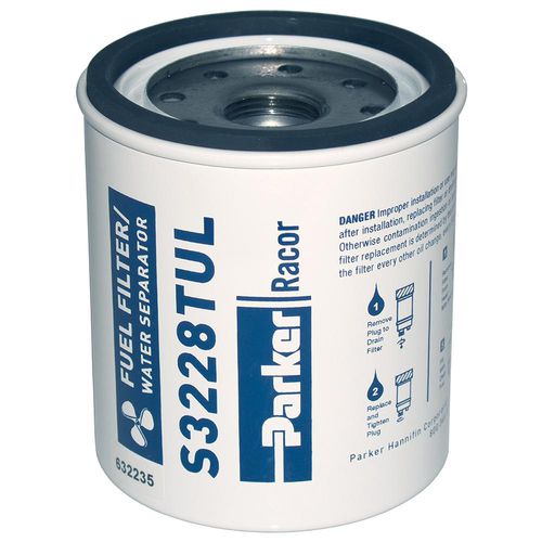 Cartouche filtrante marine - Racor Marine Spin-on - Parker Racor Division - à eau / à carburant / pour filtration fine