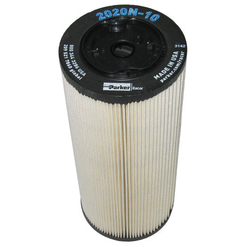 Cartouche filtrante à carburant - 20 series - Parker Racor Division - à eau / pour filtration fine / en fibre de cellulose