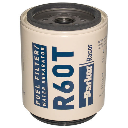 Cartouche filtrante à eau - R60T - Parker Racor Division - à carburant / pour filtration fine / en plastique